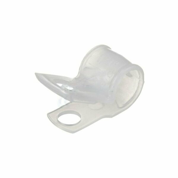 American Imaginations 0.37 in. Clear Plastic Cable Clamp AI-37409